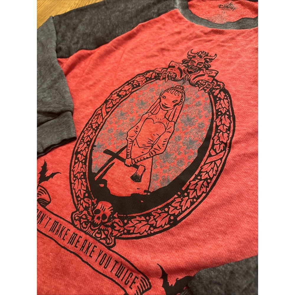 Disney Parks Haunted Mansion Don't make Me Axe You Twice XL Adult‎  NWT